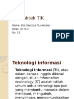 Ujian Praktek TIK Eka