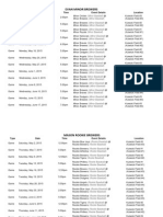 Alms Boys 2015 Baseball Schedule