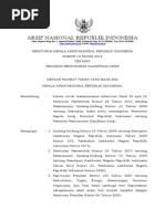 Perka ANRI No. 14 Tahun 2012 Tentang Pedoman Penyusunan Kebijakan