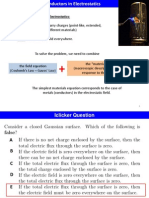 L4 Gauss Law Conductors in Electrostatics