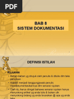Download Bab 8 Sistem Dokumentasi by riwanwunan SN26346788 doc pdf