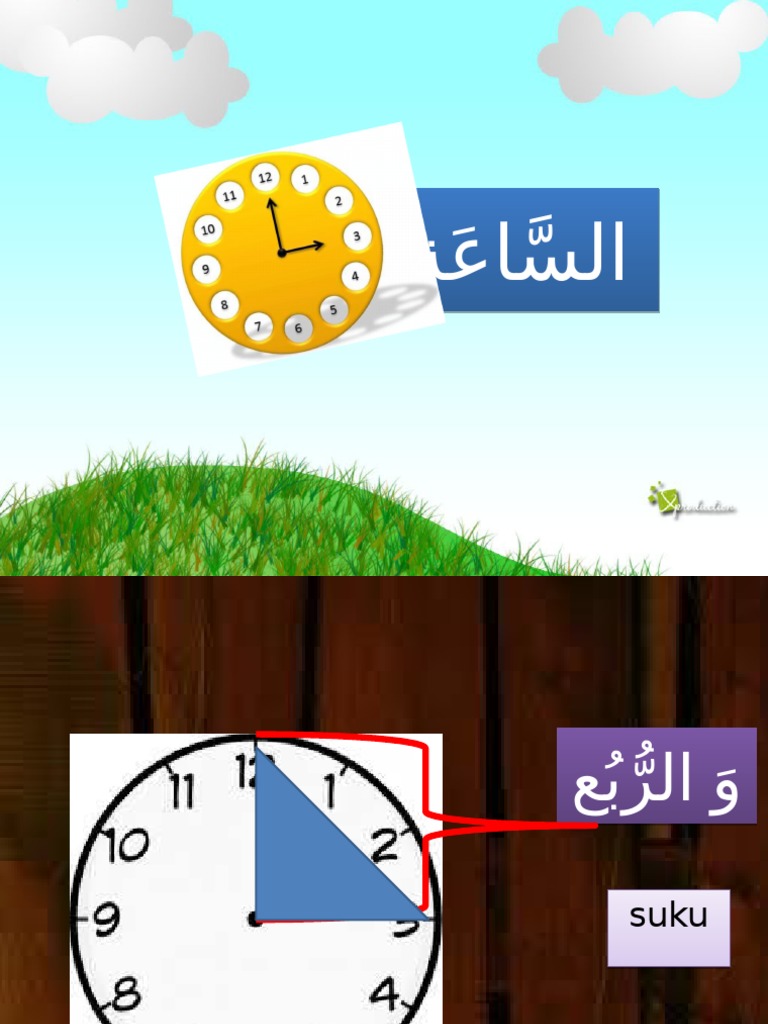Bahasa Arab Tahun 6 Jam Dan Waktu Pdf