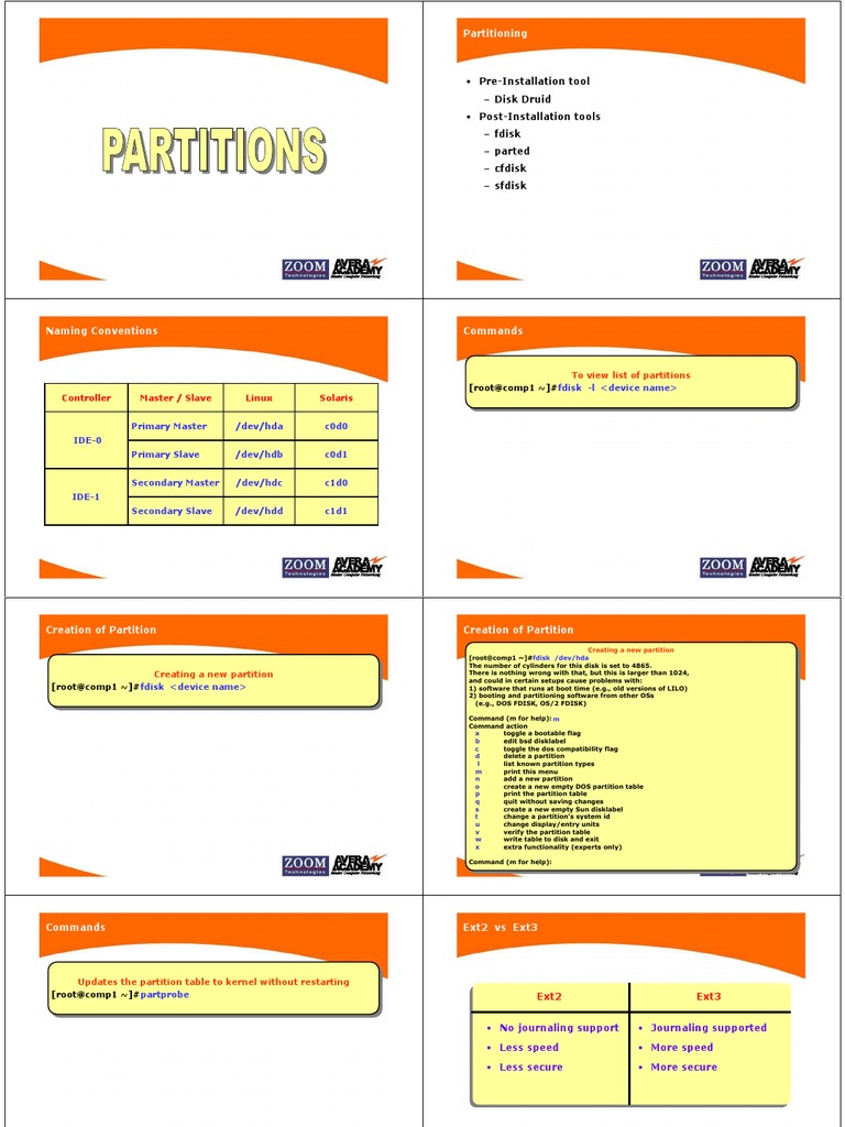 Disk Partitioning Guide | PDF