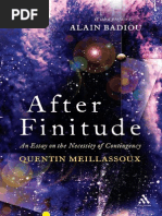 Meillassoux - After Finitude