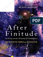 Meillassoux - After Finitude