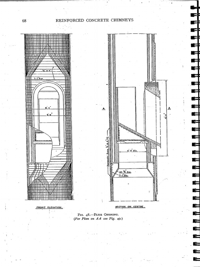 Design of RCC Chimney-4 | PDF