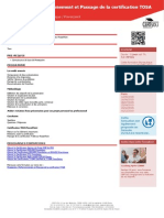 PPT01 Formation Powerpoint Perfectionnement Et Passage de La Certification Tosa PDF