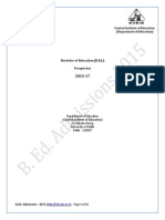 Final B.ed. Prospectus 2015