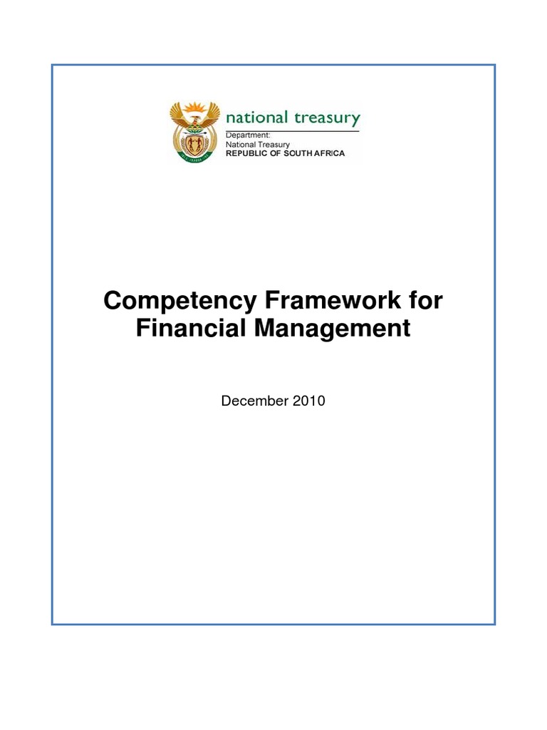 Financial Management Competency Framework | PDF | Enterprise Risk ...