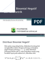 DISTRIBUSI PROBABILITAS