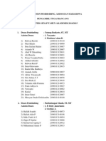 REVISI Data Dosen Pembimbing, ASDOS & Mahasiswa 2015