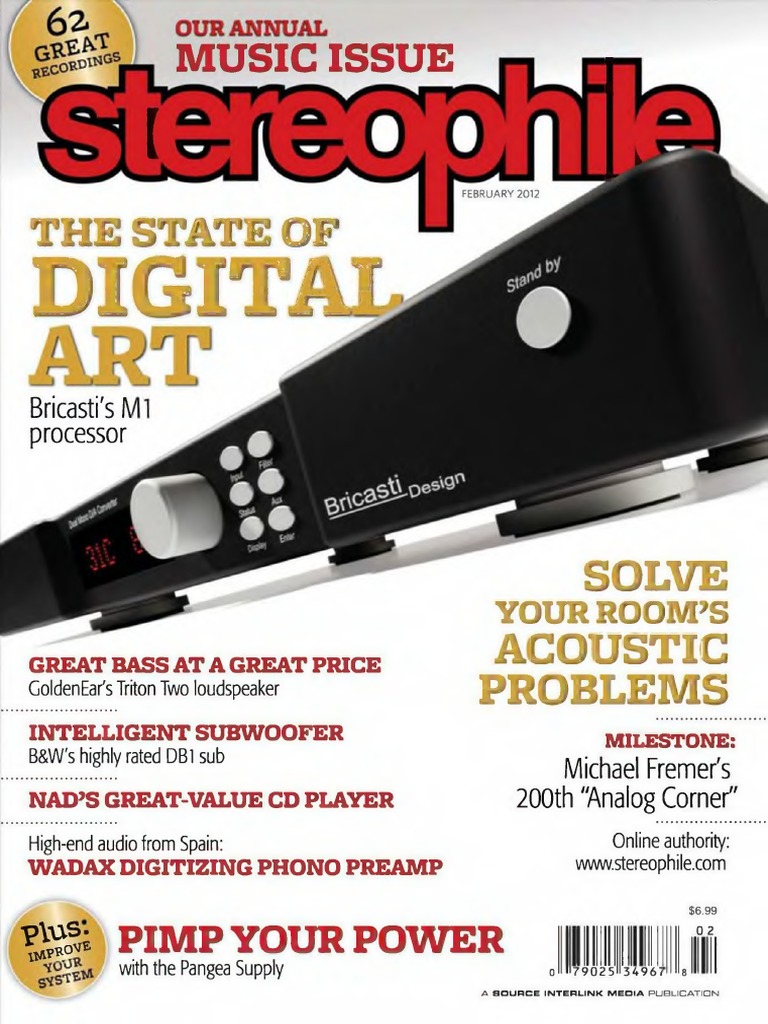 Stereophile 2012-02 | PDF | Sound Recording And Reproduction