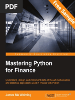 Mastering Python for Finance - Sample Chapter