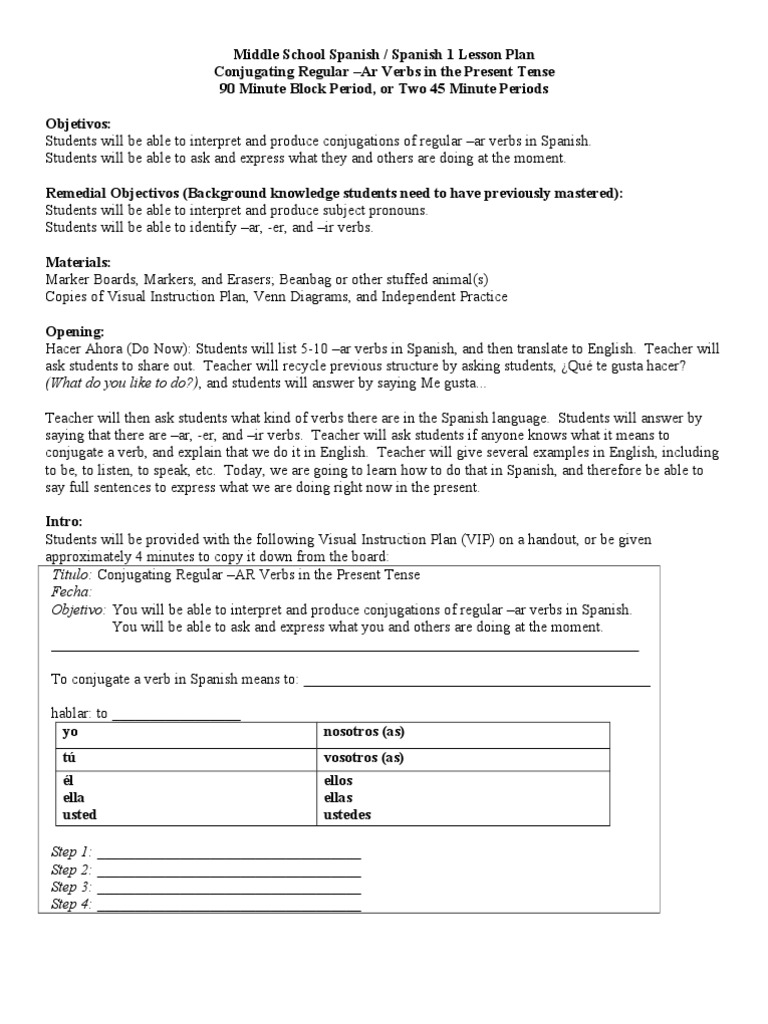 Conjugating -ER Regular Verbs in Spanish (Present) - PDF Worksheet - Spanish  Learning Lab, image size:768x1024