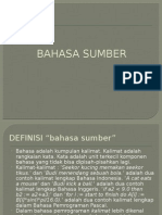 Bahasa Sumber