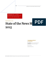 Pew Research State of The News Media 2015