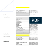 20 Year Financial Plan Template