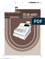 Manual Sharp XE-A201