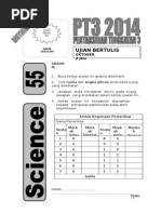 Contoh Soalan Sains Pt3 2015