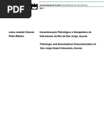 S.jorge (2011) - Tese Dout. - Caracterização Petrológica e Geoquímica Do Vulcanismo Da Ilha de São Jorge, Açores Petrologic and Geochemical Characterization of São Jorge Island Volcanism, Azores