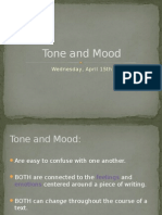 Tone Vs Mood