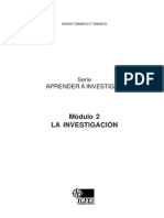 Librometodologia de La Investigacion