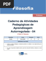 Apostila Filosofia 3 Ano 4 Bimestre Professor