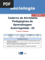 Apostila Sociologia 3 Ano 2 Bimestre Professor