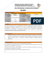 Sílabo Iniciación a La Matematica Exposición