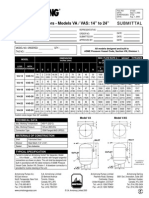 Vortex Air Separators - Models VA / VAS: 14" To 24": Submittal