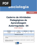 Apostila Sociologia 2 Ano 4 Bimestre Professor