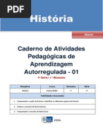 Apostila Historia 1 Ano 1 Bimestre Aluno