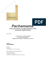 Pachamama Poema de La Tierra y El Origen, Mendoza, 1955. Armando Tejada Gómez