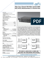 American Fibertek MRX8410C Data Sheet