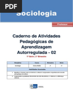 Apostila Sociologia 1 Ano 2 Bimestre Professor