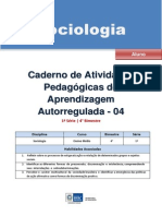 Apostila Sociologia 1 Ano 4 Bimestre Aluno