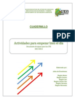 5.Cuadernillo Actividades Para Empezar Bien El DÃƒ a Enero 2014 6