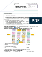 Prueba de Historia 2º BÁSICO