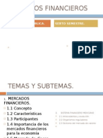 Mercados financieros y sistema mexicano