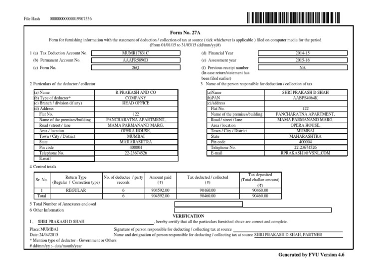 27a Mumr17831c 26Q Q4 201415 | PDF