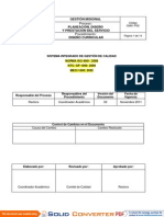 Procedimiento de Diseño Curricular