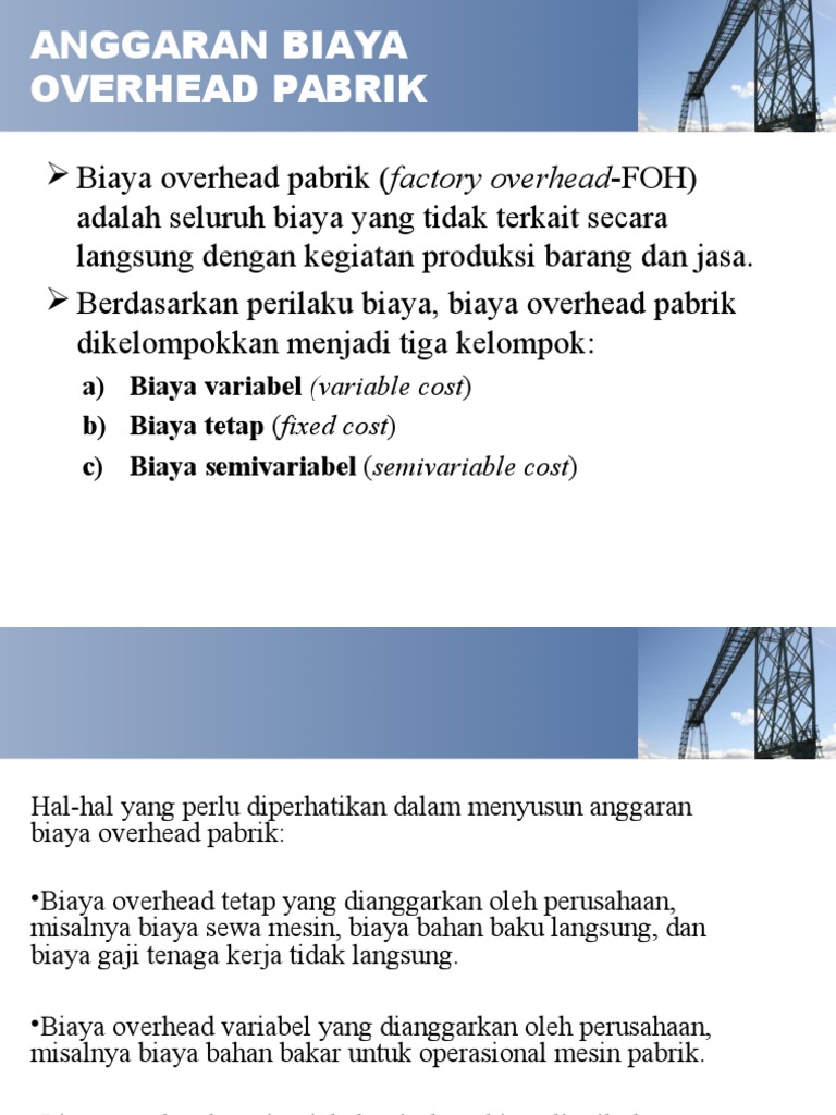 A Biaya Variabel Variable Cost B Biaya Tetap Fixed Cost C Biaya Semivariabel Semivariable Cost