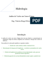 7 - Análise de Vazões em Cursos D'Água