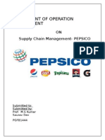 Project Report On Pepsi