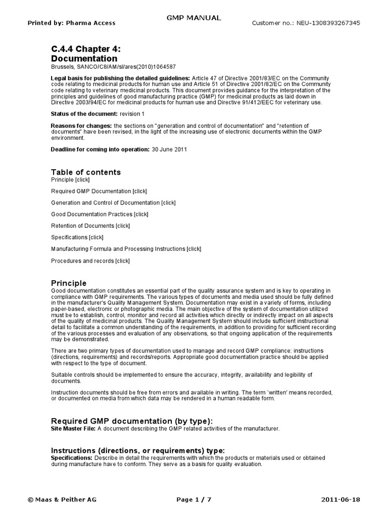 C.4.4 - Chapter 4 - Documentation PDF | PDF | Specification (Technical ...