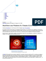 Dual Boot Com Windows 8 e Ubuntu 12