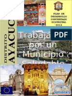 Plan Desarrollo Concertado Ayacucho 2013 Actualizado 140409