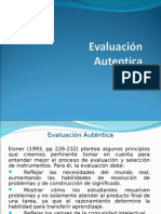 Ejemplos de Evaluación Autentica