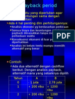 Ekonomi Rekayasa. Pert. 6 Analisis PP