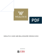 UBS Wealth-X Billionaire Census For 2014